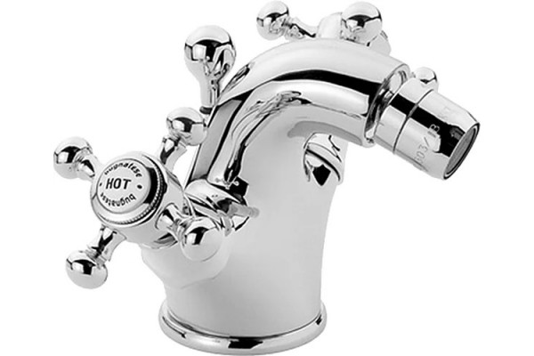 Смеситель Bugnatese Lady 944CR для биде, хром, двухвентильный, высота излива 7.5 см