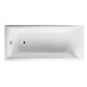 Ванна чугунная Byon Milan 180x80 прямоугольная, пристенная, объем 360 л.