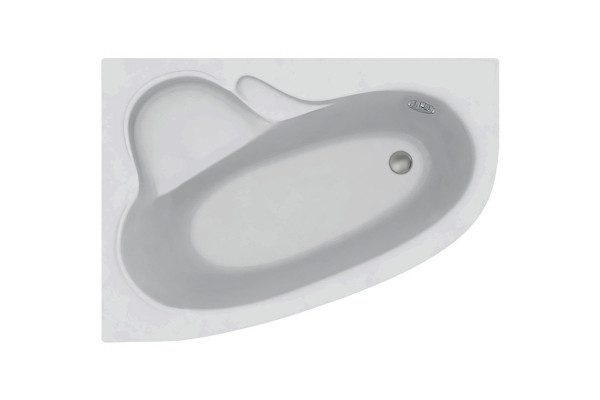 Акриловая ванна C-Bath Atlant CBA00104L 170x110 левая асимметричная, с антискользящим покрытием