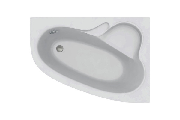 Акриловая ванна C-Bath Atlant CBA00101R 140x100 правая асимметричная, с антискользящим покрытием
