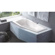 Акриловая ванна C-Bath Nika CBA00401L 160x70 левая асимметричная, с антискользящим покрытием