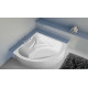 Акриловая ванна C-Bath Aurora CBS001003 140x140 четверть круга, с антискользящим покрытием