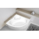 Акриловая ванна C-Bath Aurora CBS001002 120x120 четверть круга, с антискользящим покрытием