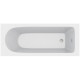 Акриловая ванна C-Bath Rea CBQ002003 170x70 прямоугольная, с антискользящим покрытием