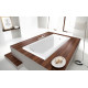 Акриловая ванна C-Bath Clio CBQ003004 150x70 прямоугольная, с антискользящим покрытием