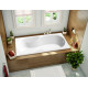 Акриловая ванна C-Bath Vesta CBQ005004 160x70 прямоугольная, с антискользящим покрытием