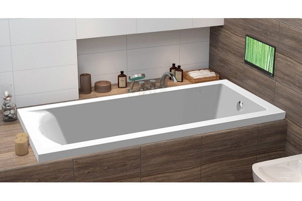Акриловая ванна C-Bath Selena CBQ007001 150x70 прямоугольная, с антискользящим покрытием