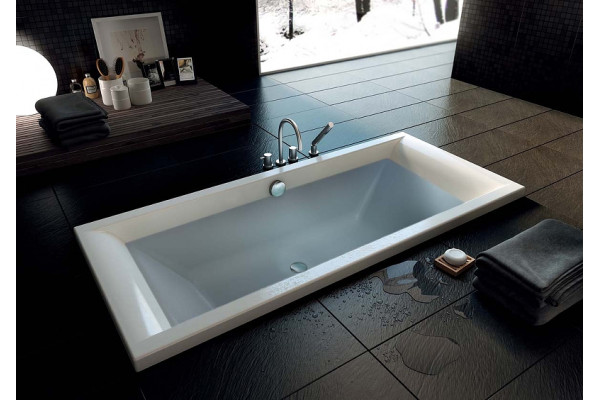 Акриловая ванна C-Bath Poseidon CBQ008002 180x80 прямоугольная, с антискользящим покрытием