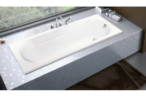 Акриловая ванна C-Bath Galaxy CBQ016001 170x70 прямоугольная, с антискользящим покрытием