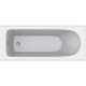 Акриловая ванна C-Bath Geba CBQ009001 170x75 прямоугольная, с антискользящим покрытием