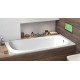 Акриловая ванна C-Bath Saturn CBQ012001 170x75 прямоугольная, с антискользящим покрытием