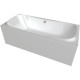 Акриловая ванна C-Bath Kronos CBQ013001 180x80 прямоугольная, с антискользящим покрытием