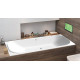 Акриловая ванна C-Bath Kronos CBQ013001 180x80 прямоугольная, с антискользящим покрытием