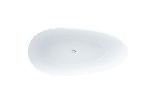 Ванна из искусственного камня C-Bath Demetra CBM002001 170x85 овальная, отдельностоящая