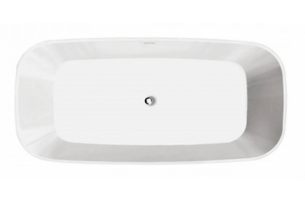 Ванна из искусственного камня C-Bath POLA CBM004001 151x72 прямоугольная, отдельностоящая