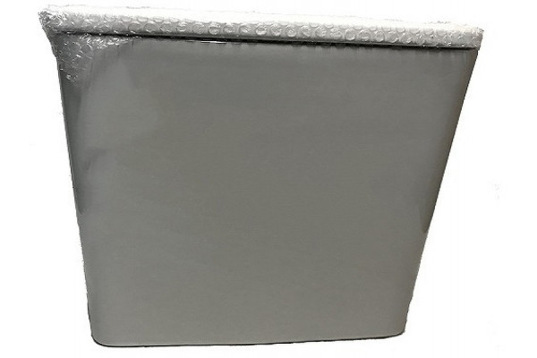 Унитаз компакт CeramaLux 1222A с бачком и сиденьем Микролифт, белый, антивсплеск, 36x62 см