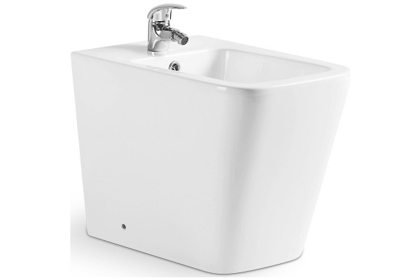 Биде CeramaLux NS-3370 приставное Белое цвет белый, 36x54 см