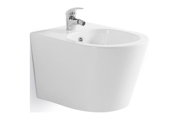 Биде CeramaLux NS-5378 подвесное Белое цвет белый, овальное, 36x56 см