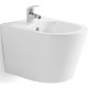 Биде CeramaLux NS-5378 подвесное Белое цвет белый, овальное, 36x56 см