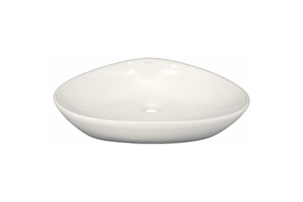 Раковина-чаша CeramaLux 59 7472B Белая угловая, цвет белый, на столешницу