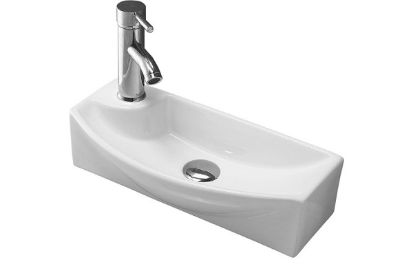 Раковина-чаша CeramaLux 46 7946R Белая цвет белый,  в современном стиле