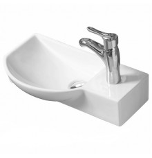 Раковина CeramaLux 45 7947BL Белая прямоугольная, цвет белый