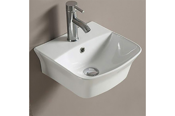 Раковина CeramaLux 45 78369А Белая прямоугольная, цвет белый