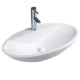 Раковина-чаша CeramaLux 73 9435 Белая овальная, цвет белый