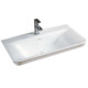 Раковина CeramaLux 60 NY J851 - 60 Белая прямоугольная, цвет белый