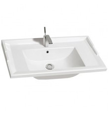 Раковина CeramaLux 70 NYJ840-70 Белая прямоугольная, цвет белый