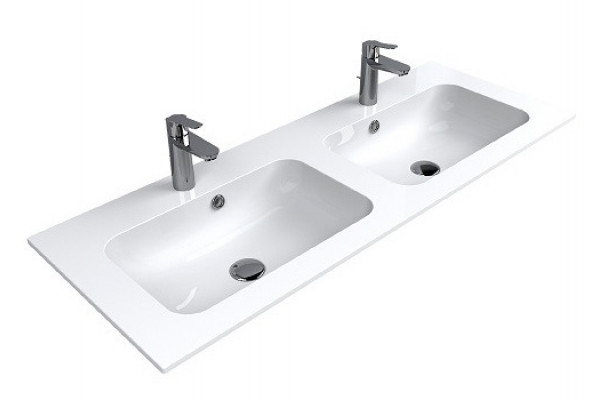 Раковина CeramaLux 121 YJ809-120 Белая прямоугольная, цвет белый