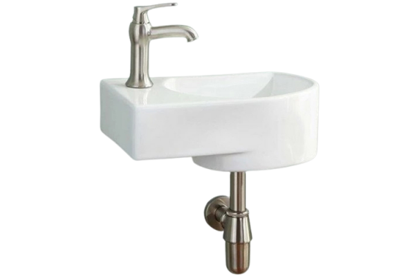 Раковина CeramaLux 41 9273R Белая прямоугольная, цвет белый