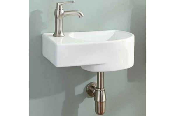 Раковина CeramaLux 41 9273R Белая прямоугольная, цвет белый