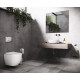 Унитаз подвесной Ceramica Nova Mia Rimless CN1805 белый, овальный, 36x52 см