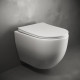 Унитаз подвесной Ceramica Nova Mia Rimless CN1805 белый, овальный, 36x52 см