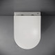Унитаз подвесной Ceramica Nova Mia Rimless CN1805 белый, овальный, 36x52 см