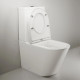 Унитаз напольный Ceramica Nova Trend 110010-B белый, овальный, 36x66 см