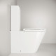 Унитаз напольный Ceramica Nova Trend 110010-B белый, овальный, 36x66 см