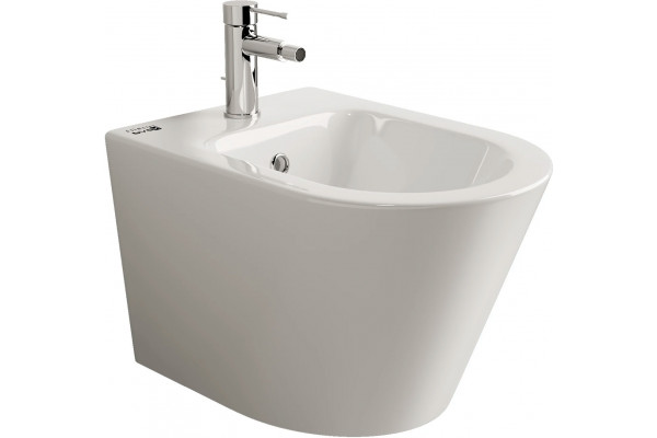 Биде подвесное Ceramica Nova Trend 113010 цвет белый, овальное, 36x52 см