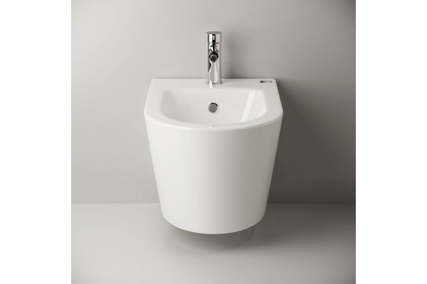 Биде подвесное Ceramica Nova Trend 113010 цвет белый, овальное, 36x52 см