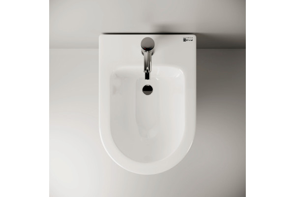Биде подвесное Ceramica Nova Trend 113010 цвет белый, овальное, 36x52 см