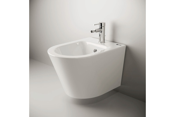Биде подвесное Ceramica Nova Trend 113010 цвет белый, овальное, 36x52 см