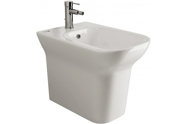 Биде напольное Ceramica Nova Enjoy CN1103E цвет белый, овальное, 36x42 см