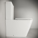 Унитаз напольный Ceramica Nova Cubic CN1803-B белый, прямоугольный, 36x64 см