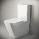 Унитаз напольный Ceramica Nova Cubic CN1803-B белый, прямоугольный, 36x64 см