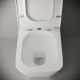 Унитаз напольный Ceramica Nova Cubic CN1803-B белый, прямоугольный, 36x64 см