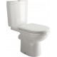 Унитаз напольный Ceramica Nova Life CN1401-B белый, овальный, 34.5x65 см