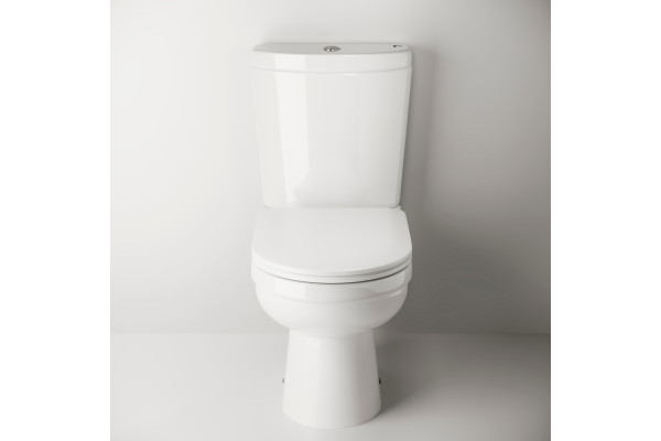 Унитаз напольный Ceramica Nova Life CN1401-B белый, овальный, 34.5x65 см
