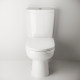 Унитаз напольный Ceramica Nova Life CN1401-B белый, овальный, 34.5x65 см