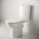 Унитаз напольный Ceramica Nova Life CN1401-B белый, овальный, 34.5x65 см